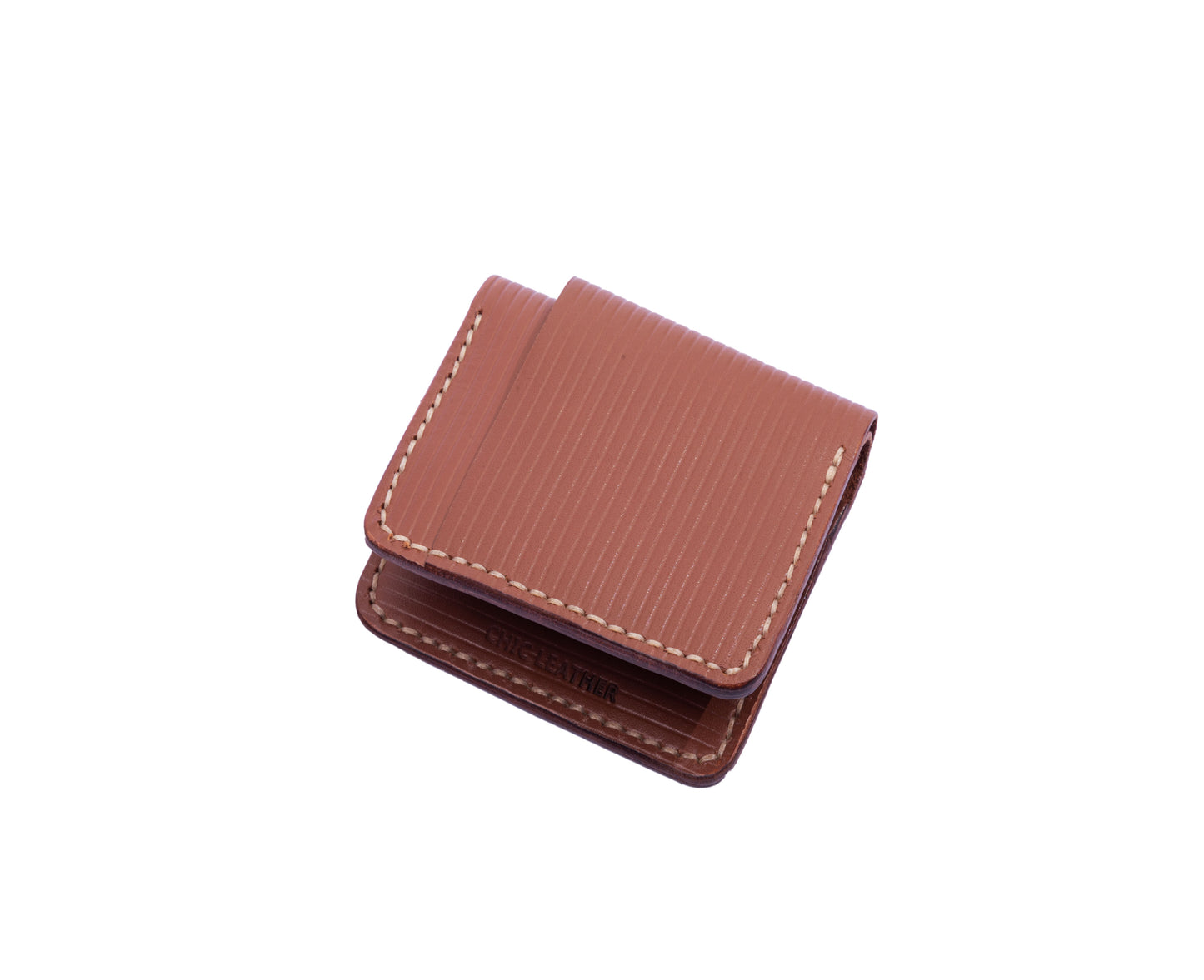 Hand Stitched Leather Small Wallet