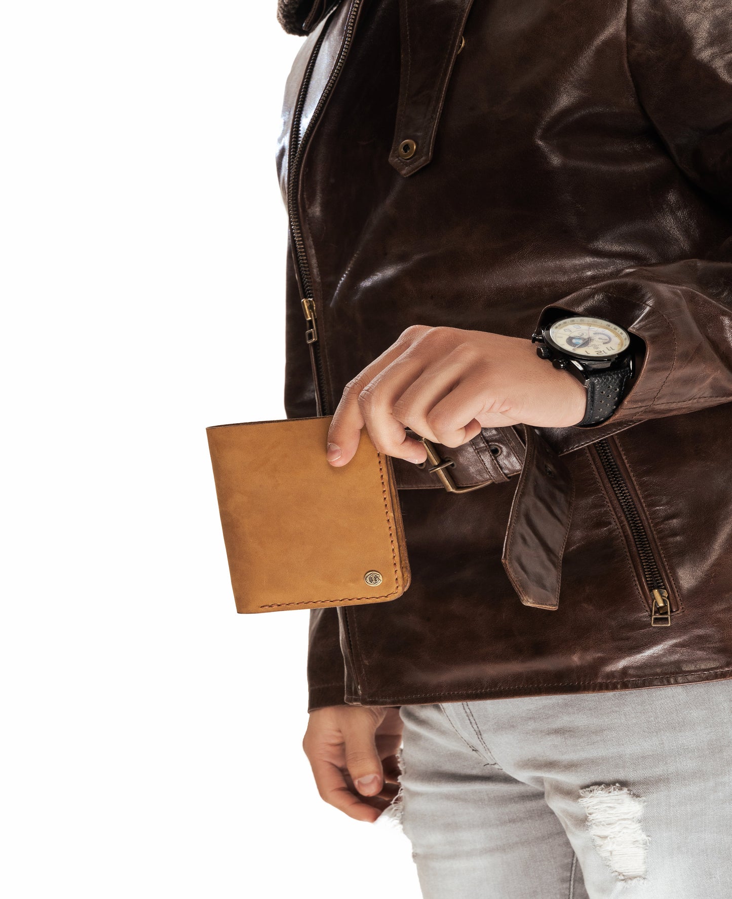 Hand Stitched Leather Wallets