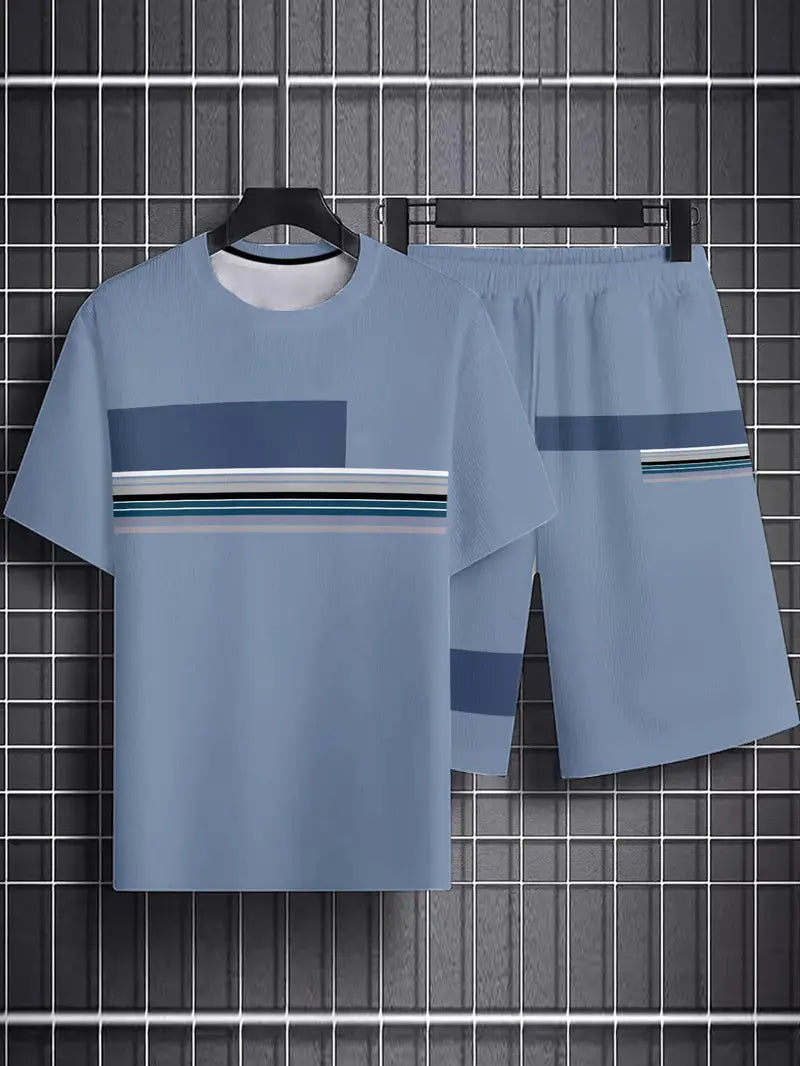 Men's Printed Cord set